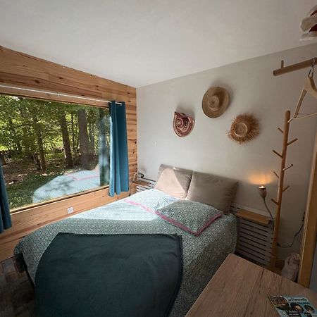 Chalet Hibou 1 Couchage En 140 Domaine De La Mamounette Champclause Exterior foto