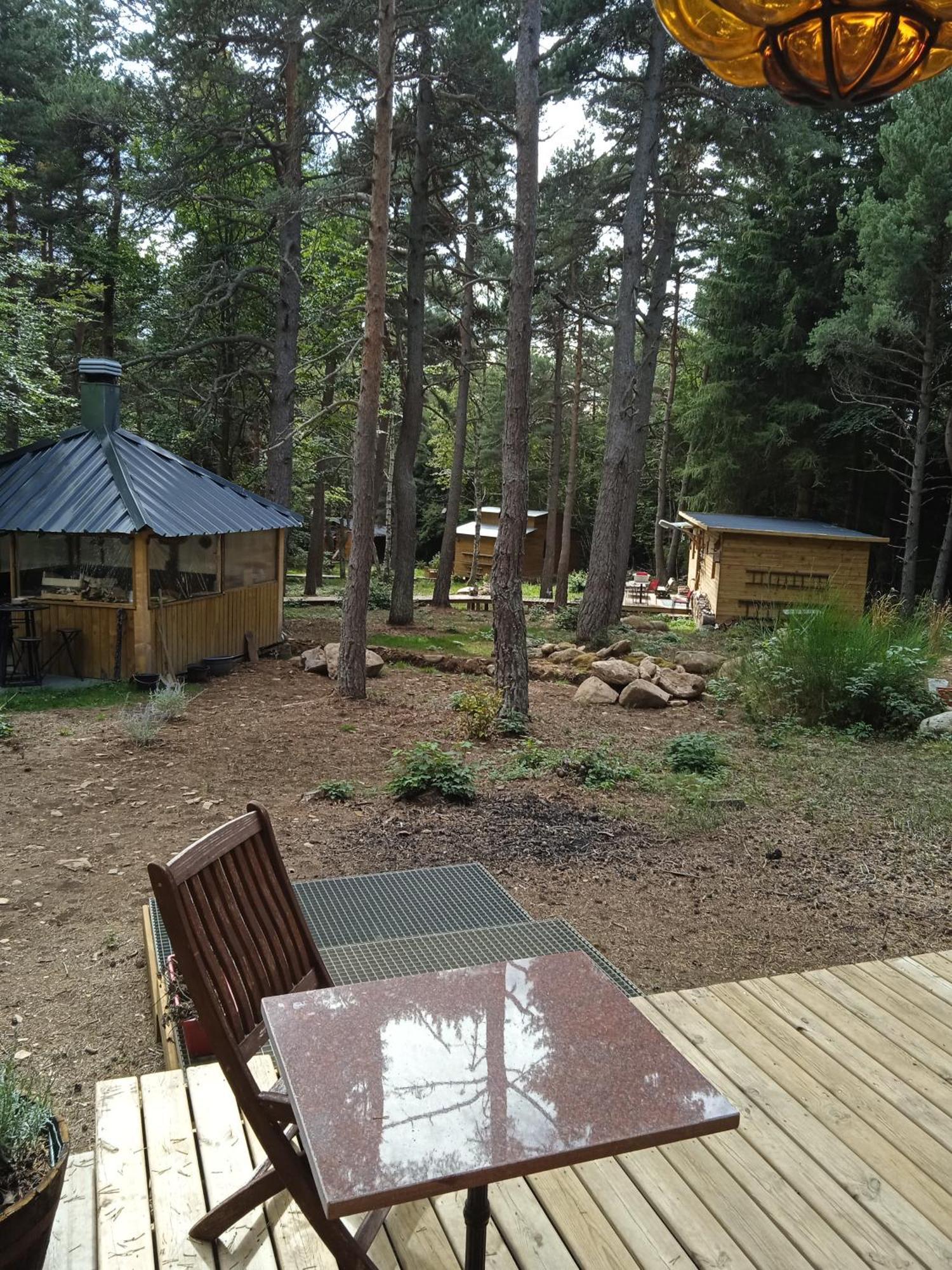 Chalet Hibou 1 Couchage En 140 Domaine De La Mamounette Champclause Exterior foto