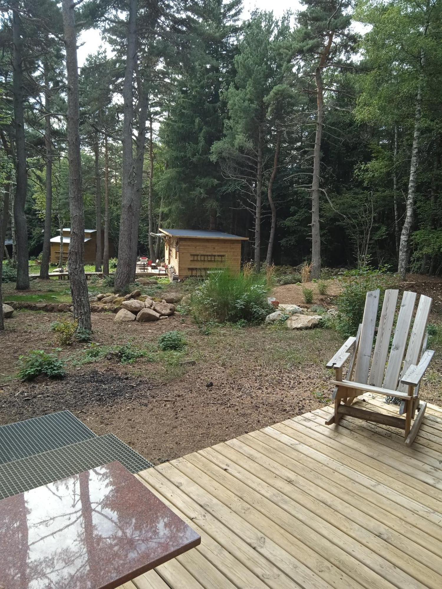 Chalet Hibou 1 Couchage En 140 Domaine De La Mamounette Champclause Exterior foto